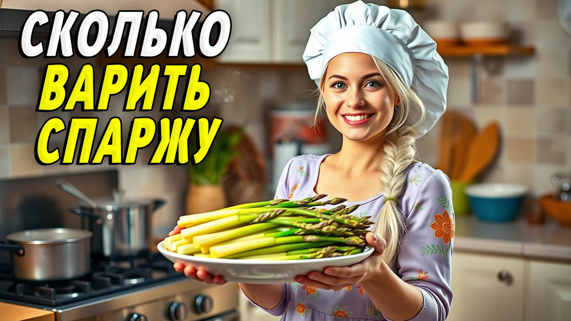 Сколько варить спаржу