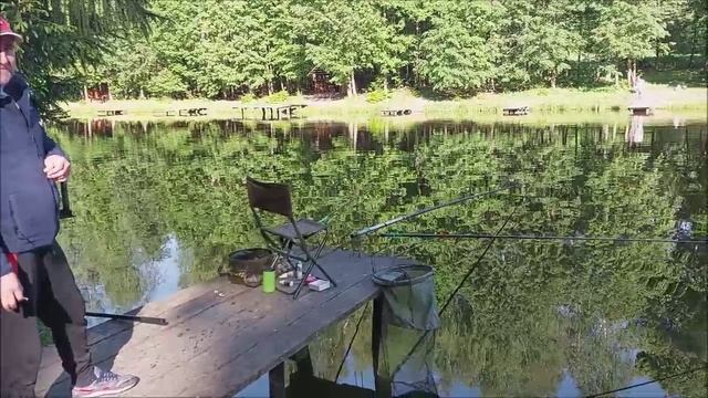 Утренний обзор с верхнего водоёма. Клёвое место, Лосиный остров.