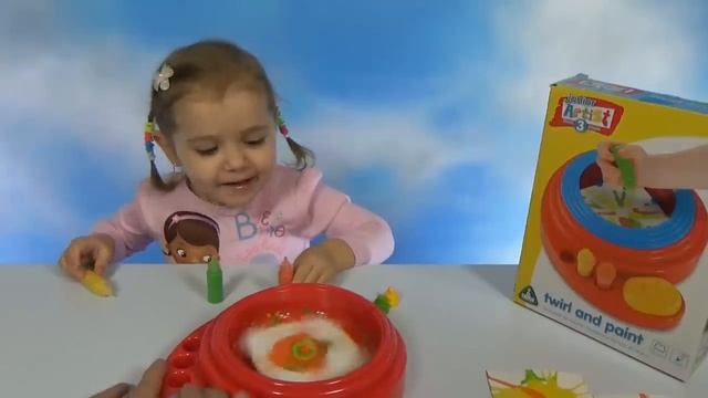 Мисс Кэйти и Мистер Макс - Катя и папа делают тай дай