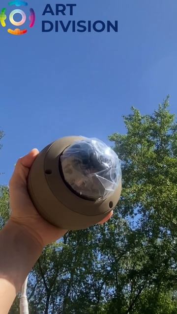 Покрасили видеокамеру HIKVISION DS-2CD2143G2-IU в серо-коричневый цвет RAL 7013