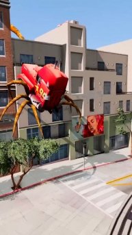 Эпический побег от Пожирателя молний Маккуина против пожирателя автобусов и туалета Skibidi