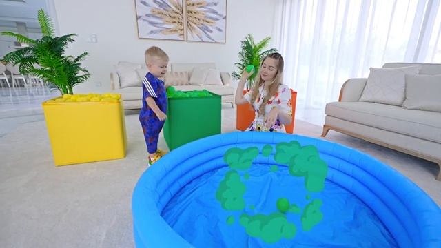 Diana Roma [ Диана Рома ] - Оливер и Мама устроили Батутную вечеринку в доме