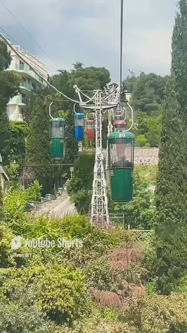 Крым 🌴Сегодня.Ялта.Канатная дорога