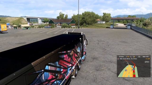 Euro Truck Simulator 2 Gameplay DLC West Balkans Sérvia City Naissus Ниш #04/30