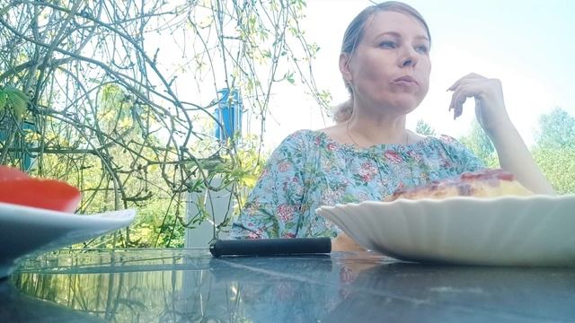 Картошка на мангале,отдыхаем на даче,старый мост через Волгу.