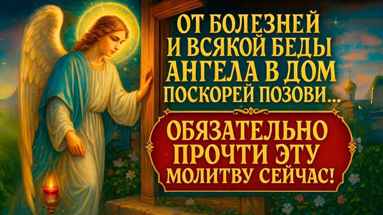 ✨ Самая сильная молитва Ангелу-хранителю на защиту и исполнение желаний_ утренняя, вечерняя молитва