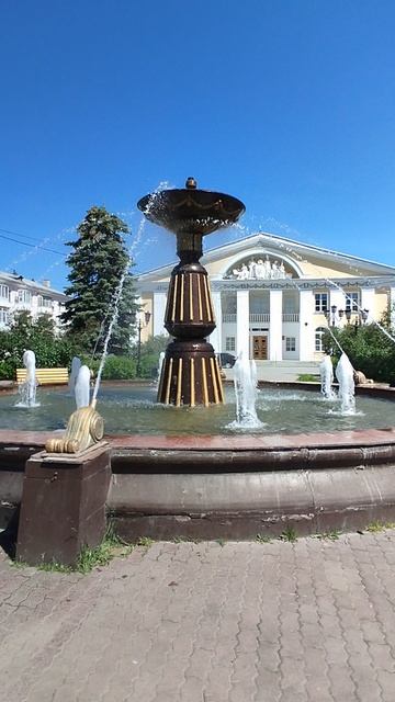 Фонтан в парке Пилютова ⛲