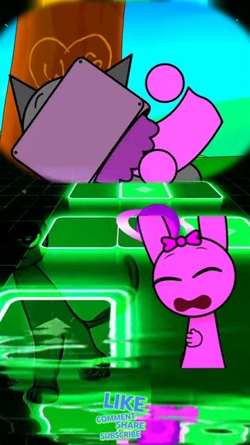 OV1sncjGFQw - Sprunki Incredibox Tiles Hop coffindance cover episode #tileshopshorts #sprunki #tiles