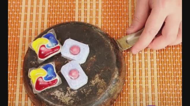 Одна Таблетка — и Чистота! 💥 Как Удалить Нагар с Посуды Без Скрабов и Усилий