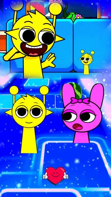 dOH3n-LNE8o - Sprunki Incredibox 3ep Zoonomaly theme song Tiles Hop #tileshopshorts #sprunkiincredib