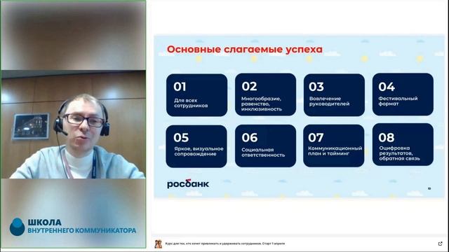 Какие основные слагаемые успешного мероприятия?