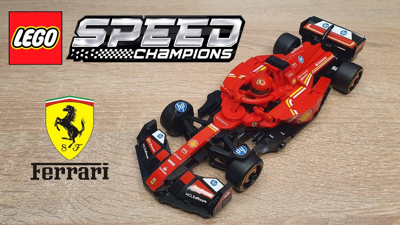 НОВЫЙ БОЛИД ПО НОВОМУ ВЫГЛЯДИТ [LEGO Speed Champions 77242 Ferrari SF-24 Обзор]