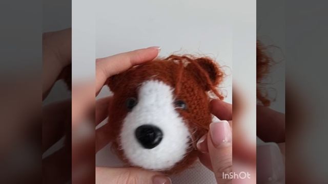 Один из способов утяжки глазок игрушке