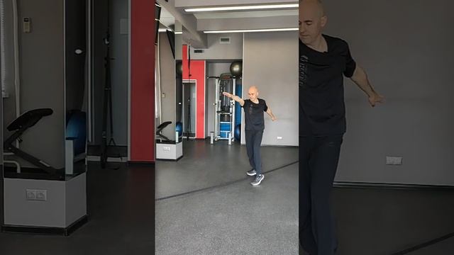 La canne de combat. Перемещение в стойке 1.0. (подводящее упражнение)