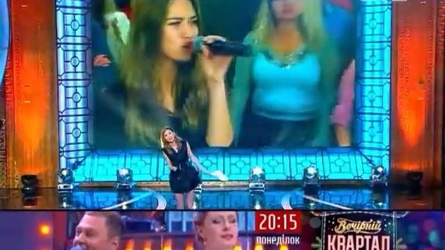 Плашка під час Вечірній Київ (1+1 28.12.2012)