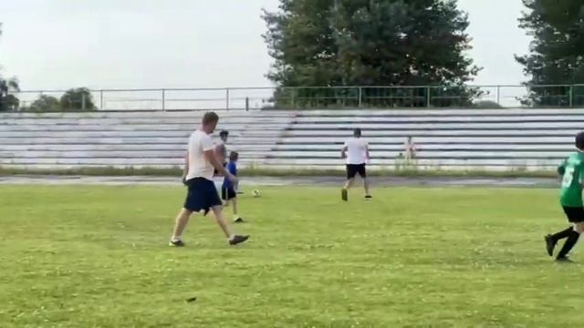 Матч дети vs родители (2 тайм) Хайлайты