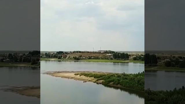 Дом на Гагарина, Дом у реки. Полеты над Ахтубой и селом Селитренное, Астраханская область.