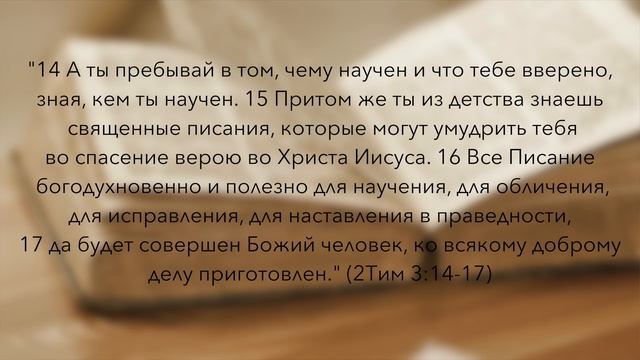 Постоянная нужда в духовной пище | Проповедь. Герман Б?