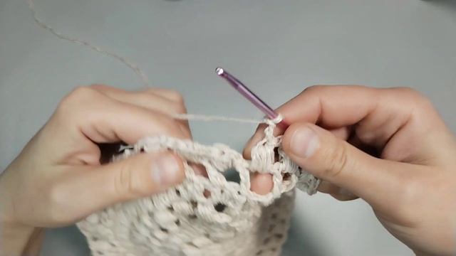 Салфетка вязаная крючком! Подробный МК!!!