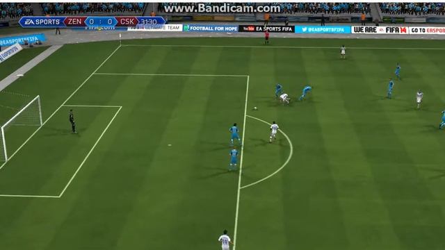 FIFA14 #1 зенит цска 3:0 первый пройгрыш