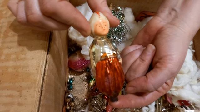 Ёлочные игрушки СССР Ещё одна коробка 4