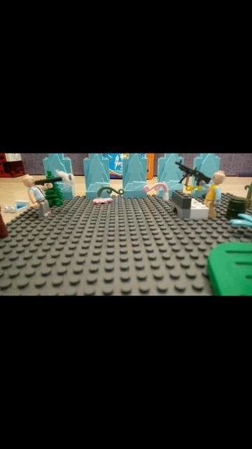 Lego анимация борьба # делала сестра