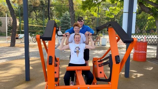 Тренировка у моря