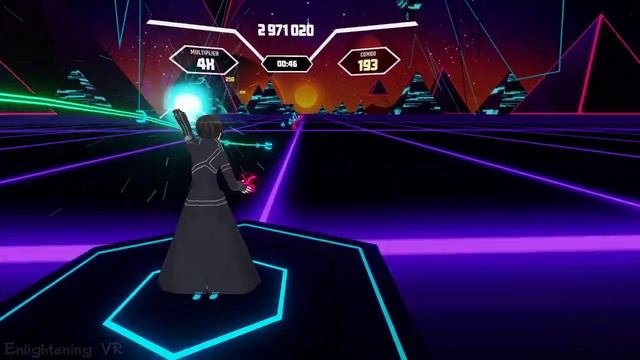Synth Riders MOVE TO THE RHYTHM! New cool camera view for you!  