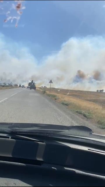 Пожар на дачах