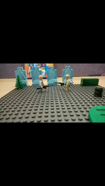 Lego анимация борьба # делала сестра