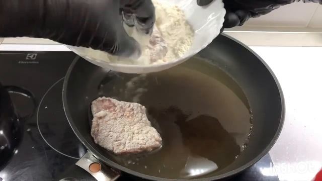 Жареная говяжья печень с секретом приготовив по этом?