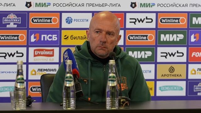 Пресс-конференция Артура Оленина после матча ЦСКА — «