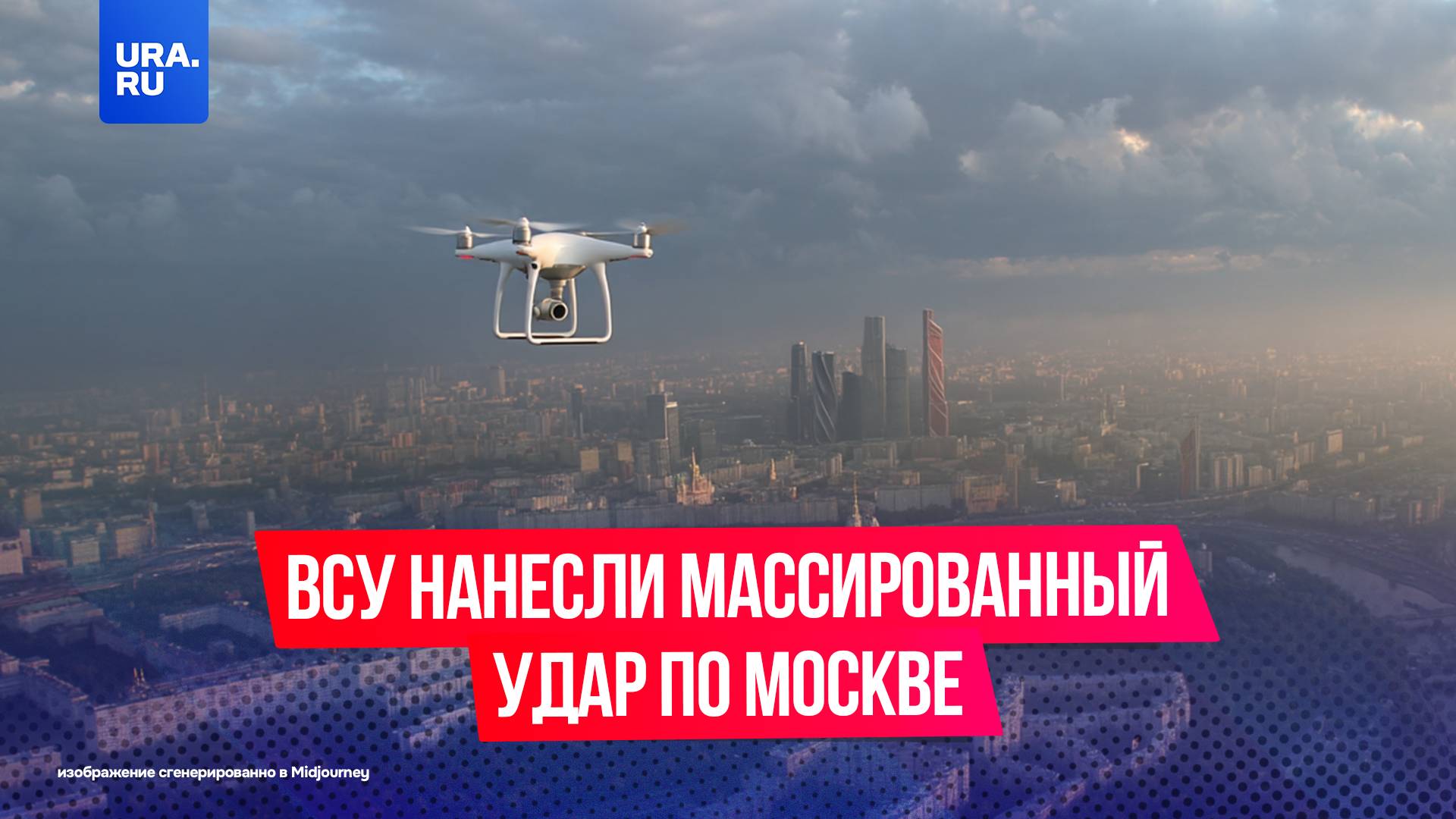 ВСУ нанесли массированный удар по Москве и Подмосковью