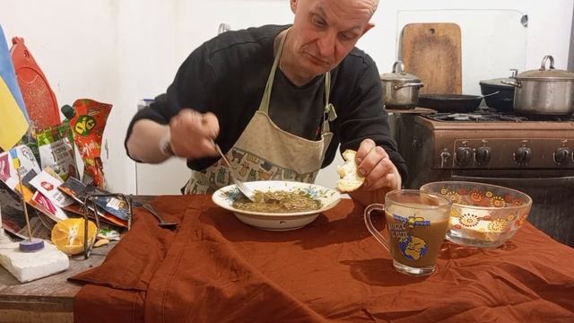 МУКБАНГ ?.   Гречаний суп. 28 . 3 . 25 .
