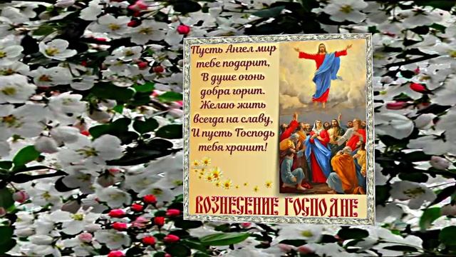 С Вознесением Господним 10! Праздничное Поздравление от Киностудии Мудрого Кота Тимофея!!!