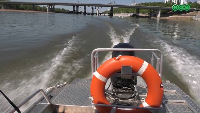 Водный патруль уже бороздит уфимские пляжи