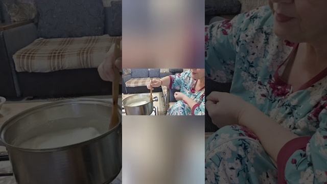 посадила базилик. каша манная. намазка на греночки