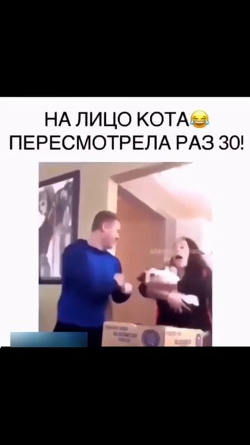 Бедный кот 😂