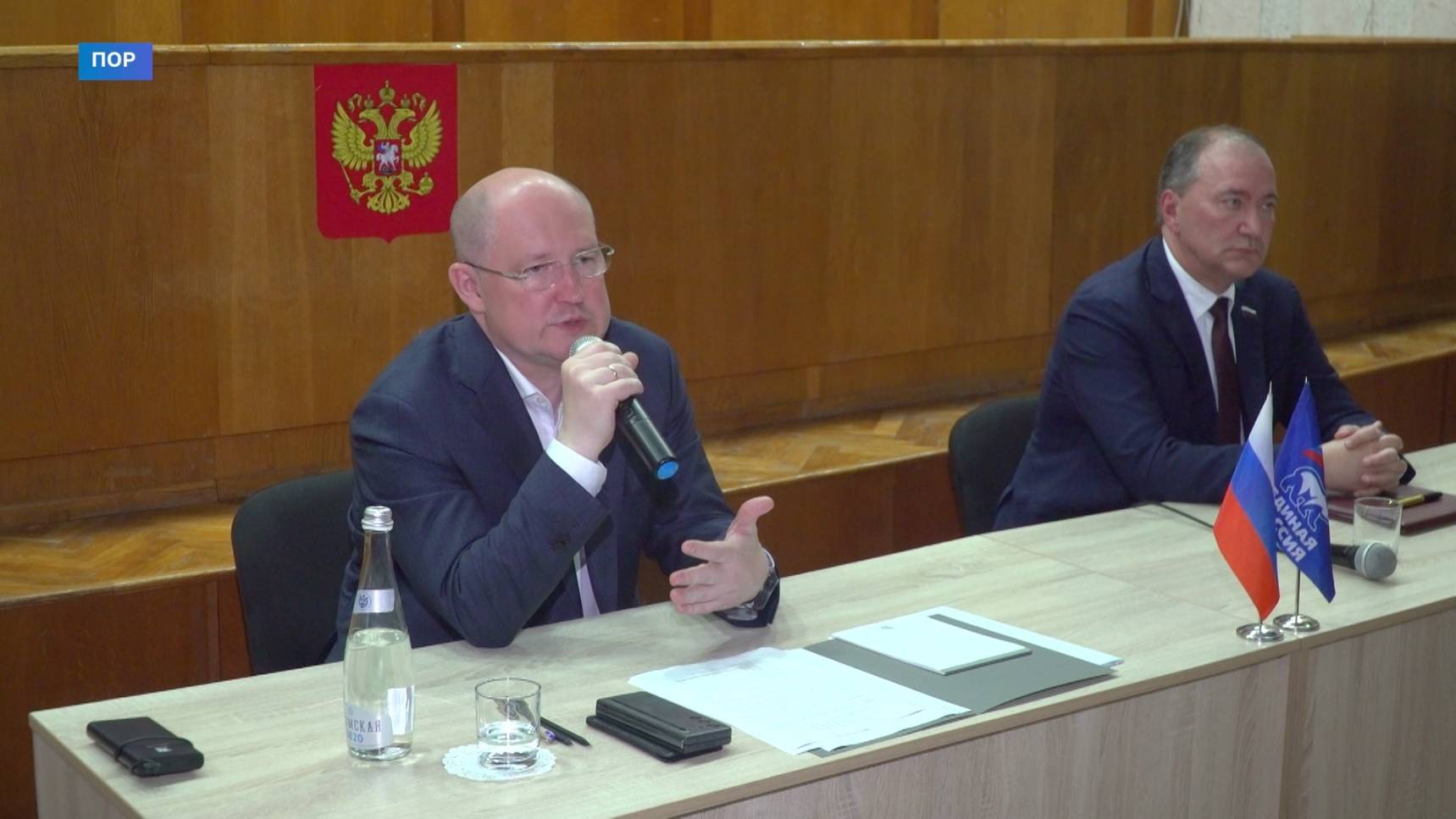 Михаил Развожаев встретился с партийцами Гагаринского района