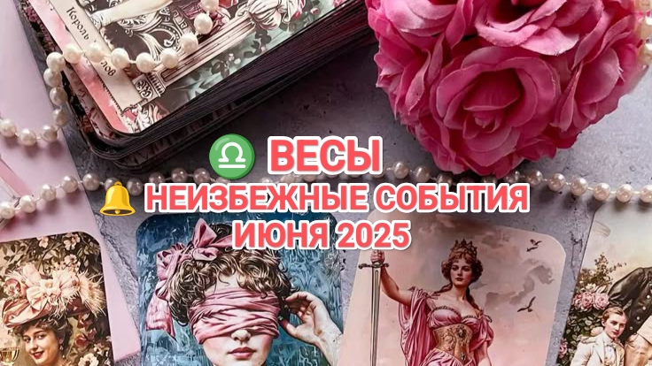 ♎ ВЕСЫ 🔔 КАКИЕ НЕИЗБЕЖНЫЕ СОБЫТИЯ ВАС ОЖИДАЮТ В ИЮНЕ 2025