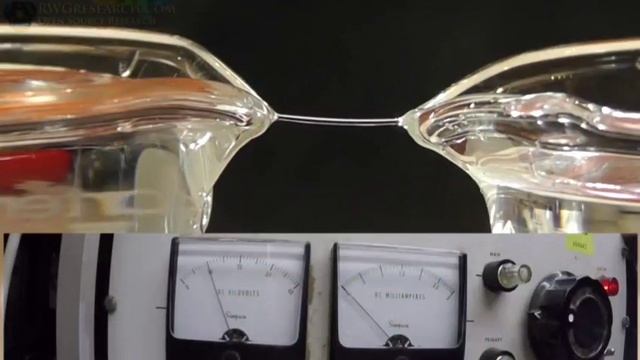 Эксперимент с водой и частотой.