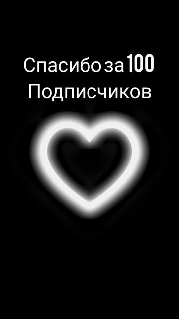 Спасибо за 100 подписчиков 🥳!