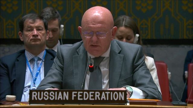 Statement by PR Vassily Nebenzia at UNSC Briefing on the Middle East