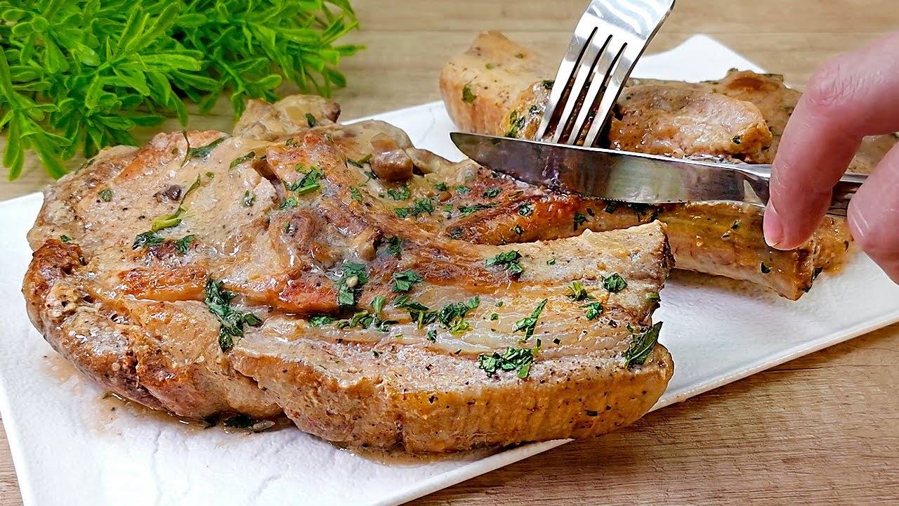 Коронное блюдо моей свекрови, свинина на кости из 90-х. Шикарное мясо, очень вкусное и недорогое