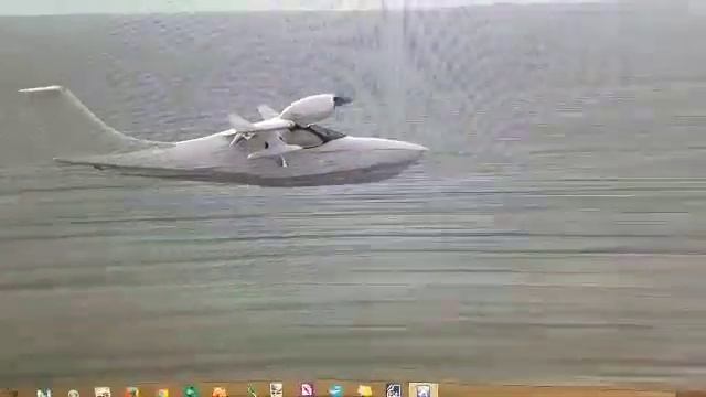 Чайка Л-42М FSX посадка на воду. Тест