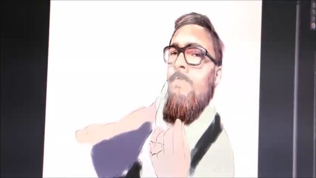 Как мы рисуем Гранж портрет Vita  Studio