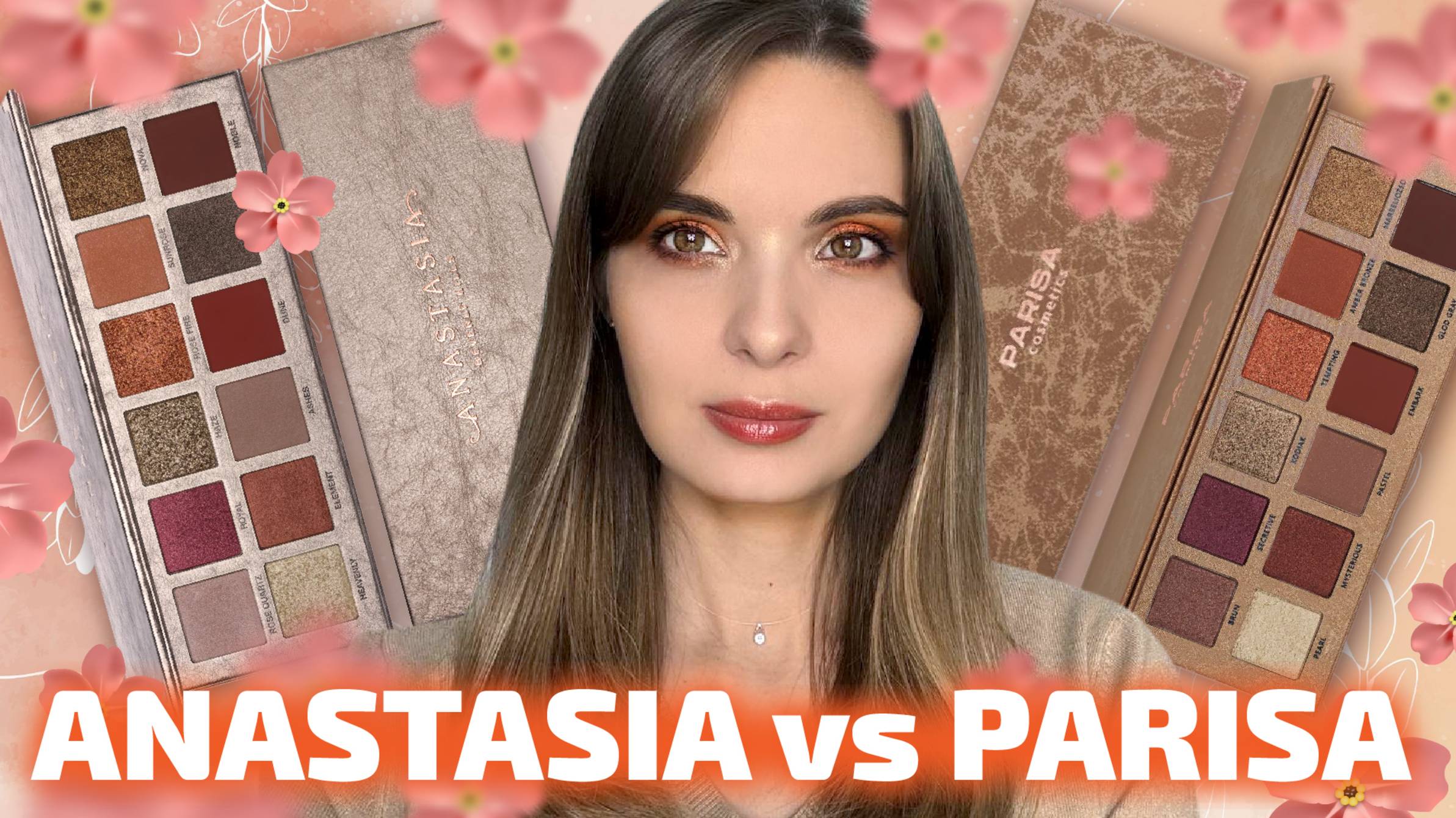 ⚡СРАВНЕНИЕ ПАЛЕТОК | ANASTASIA vs PARISA⚡
