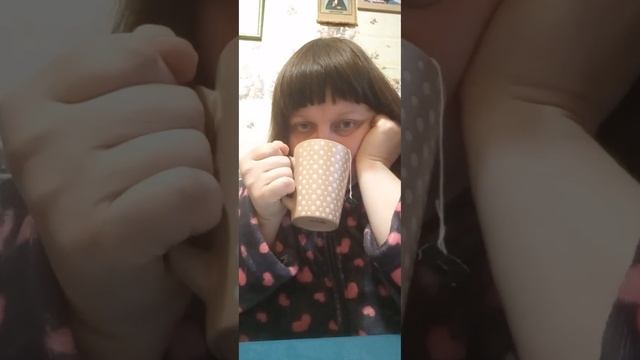 Мукбанг мой любимый чай с лимончиком и цукром