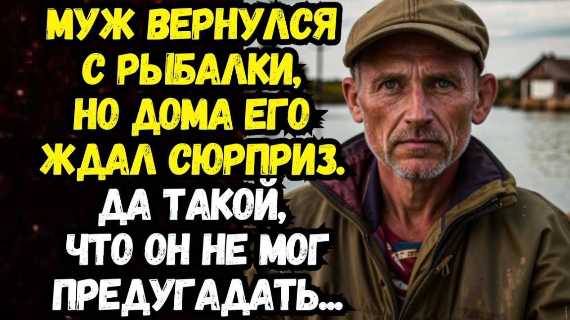 Истории из жизни: Муж вернулся с рыбалки, но дома его ждал сюрприз , Аудио рассказы Жизненные истори