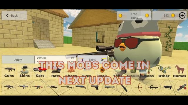 Chicken Gun Huggy Wuggy in shop || In New Update 2.8.07 || курица Пистолет